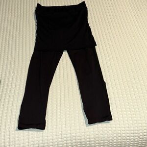 Lululemon Wunder Under, Special Edition Black Romper/Leggings